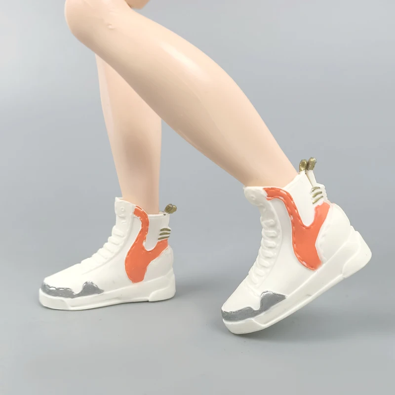 Fashion Basketball Doll Shoes Sneakers For Ken Boy Dolls Sports Shoes For Barbie's Boyfriend Ken 1/6 Doll Accessories