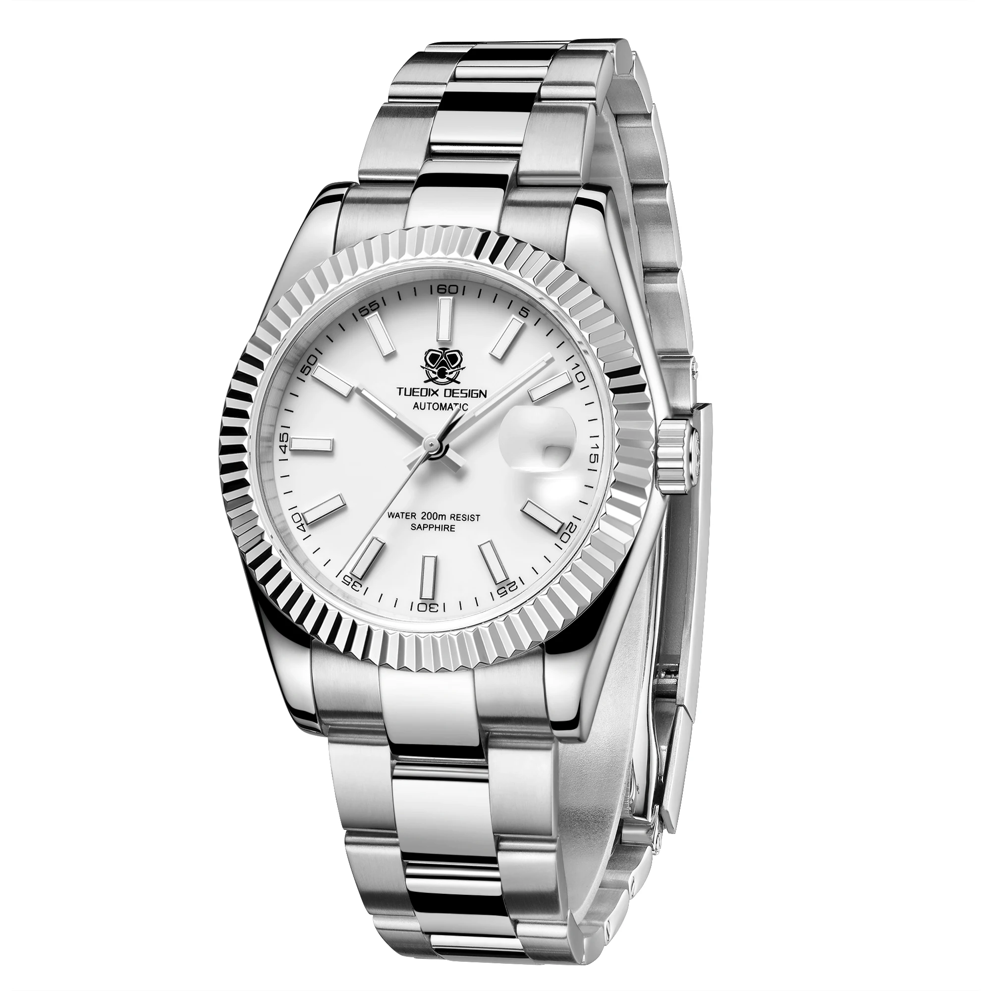 41mm Fashion Business Wristwatch for Men TUEDIX original 10Bar Waterproof Mechanical wristwatches Sapphire glass lenses Business