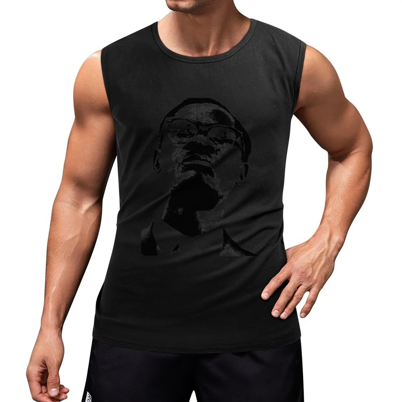 

Patrice Lumumba Tank Top Men's sleeveless gym shirts Sportswear for men
