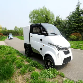 High Efficiency Hot Sale 2 Seater Pickup Truck Mini Electric Truck Car With Electric Windows And