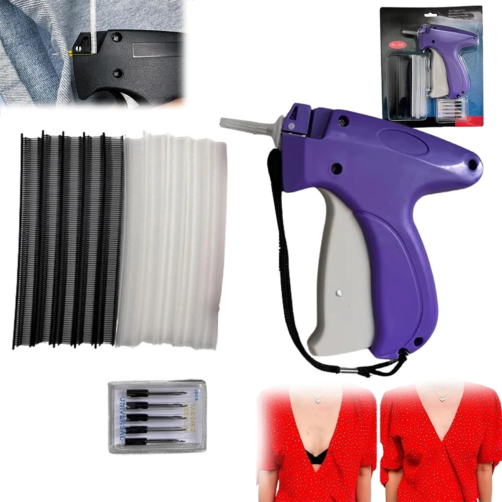 thumbnail image 2 of Tag Gun For Clothes Tagging Gun For Clothing, Tag Attacher Gun Kit With 6 Needles 1008pcs 2 Barbs Fasteners 1 Hard Carrying Storage Case For Clothes Labeler Green Color Green&pid=zgjkmzrknj Clothing Tag Gun 2 of 11