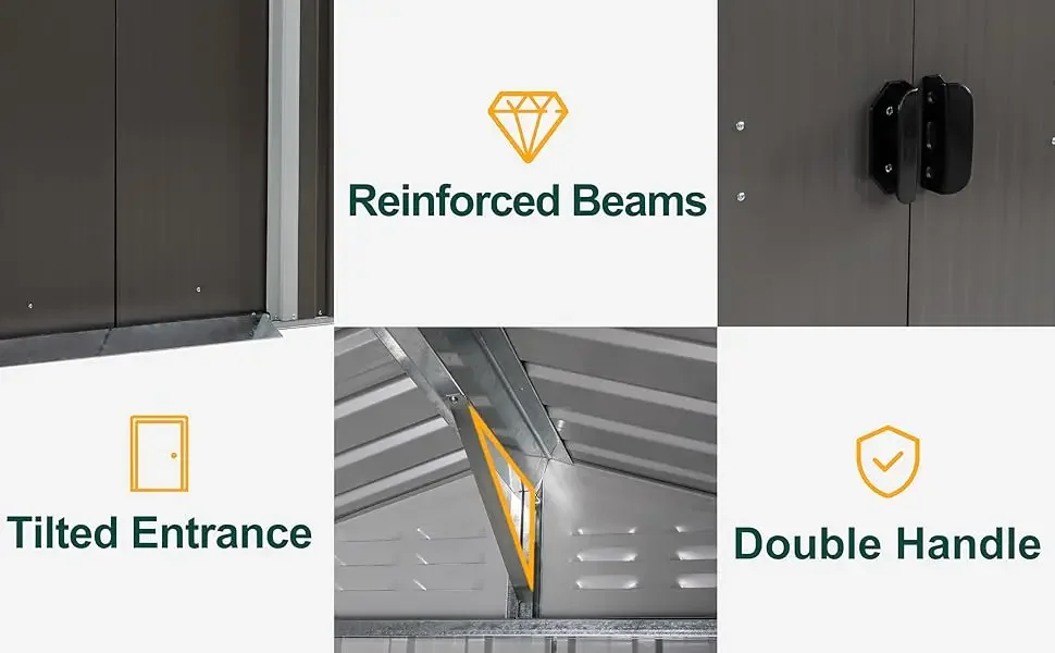 outdoor storage shed