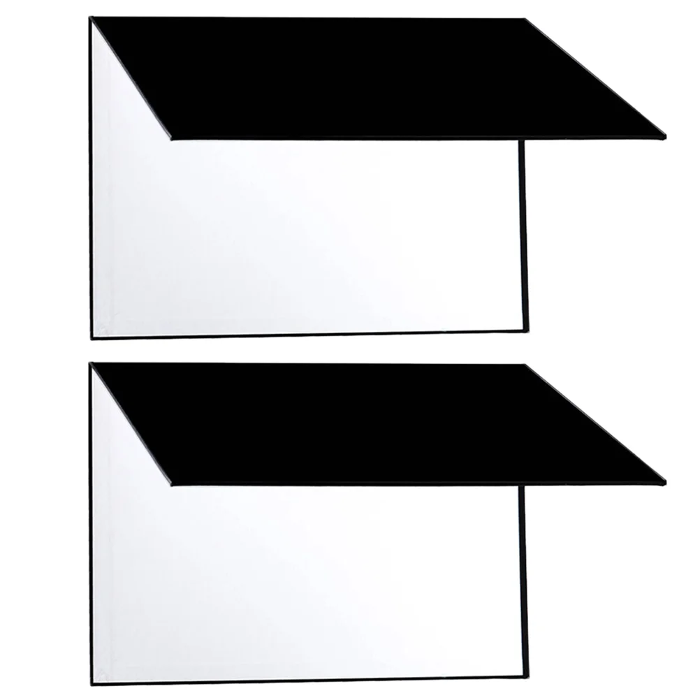 

2 Pcs A4 Fill Light Board Reflector for Photo Photography Cardboard Diffuser Foldable