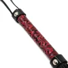 56CM PU Leather Tassel Horse Whip for Horse Training, PU Leather Handle with Wrist Strap 3