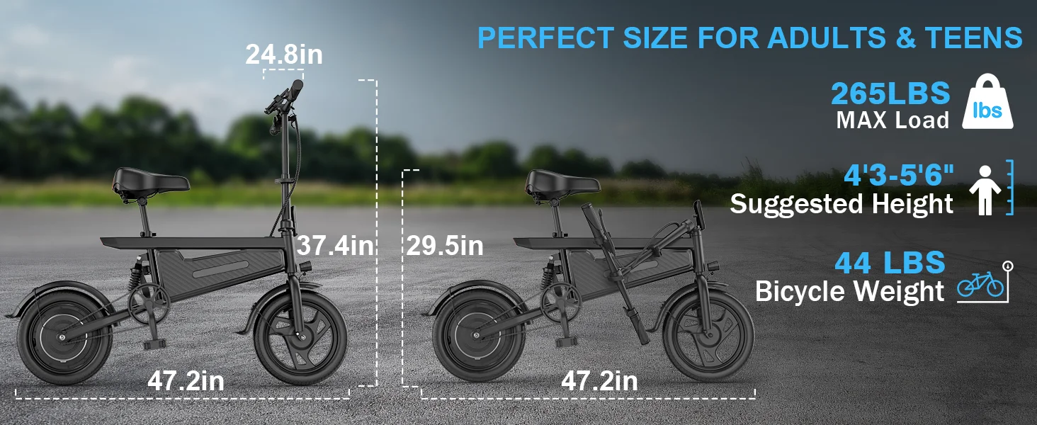 compact folded size