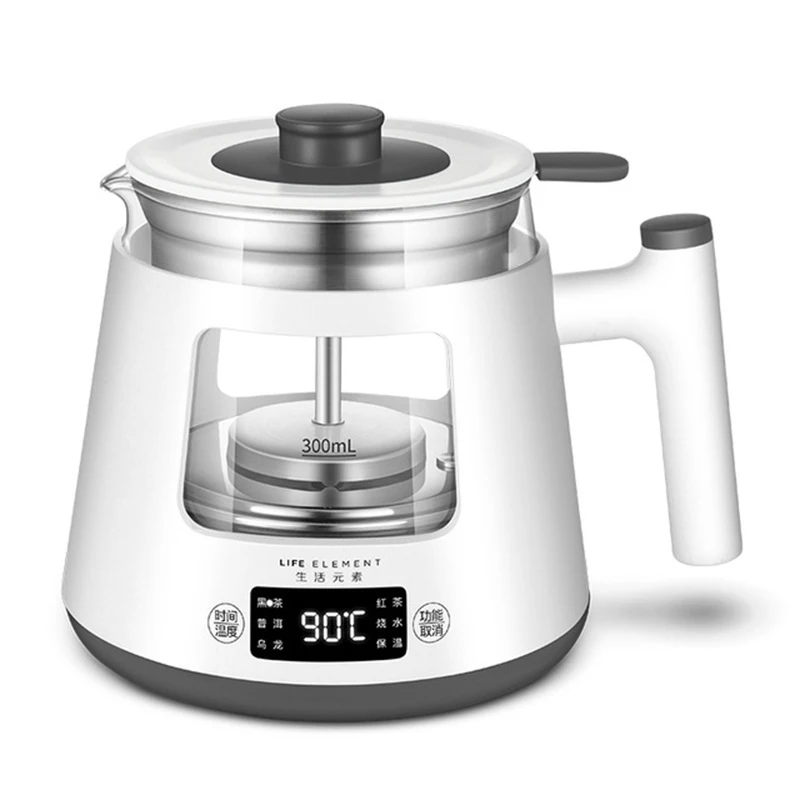 

0.8L Electric Kettle Coffee Tea Maker Black Pu 'er Glass Tea Maker Automatic Steam Spray Teapot Kettles Health Pot