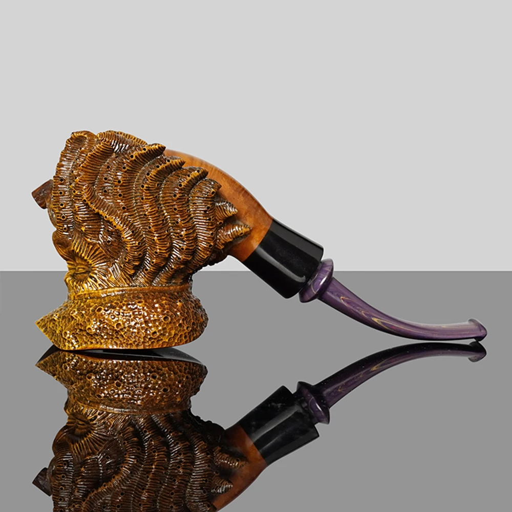 MUXIANG Hand Carved Pirate Captain Davy Jones Pipe - MUXIANG Pipe Shop