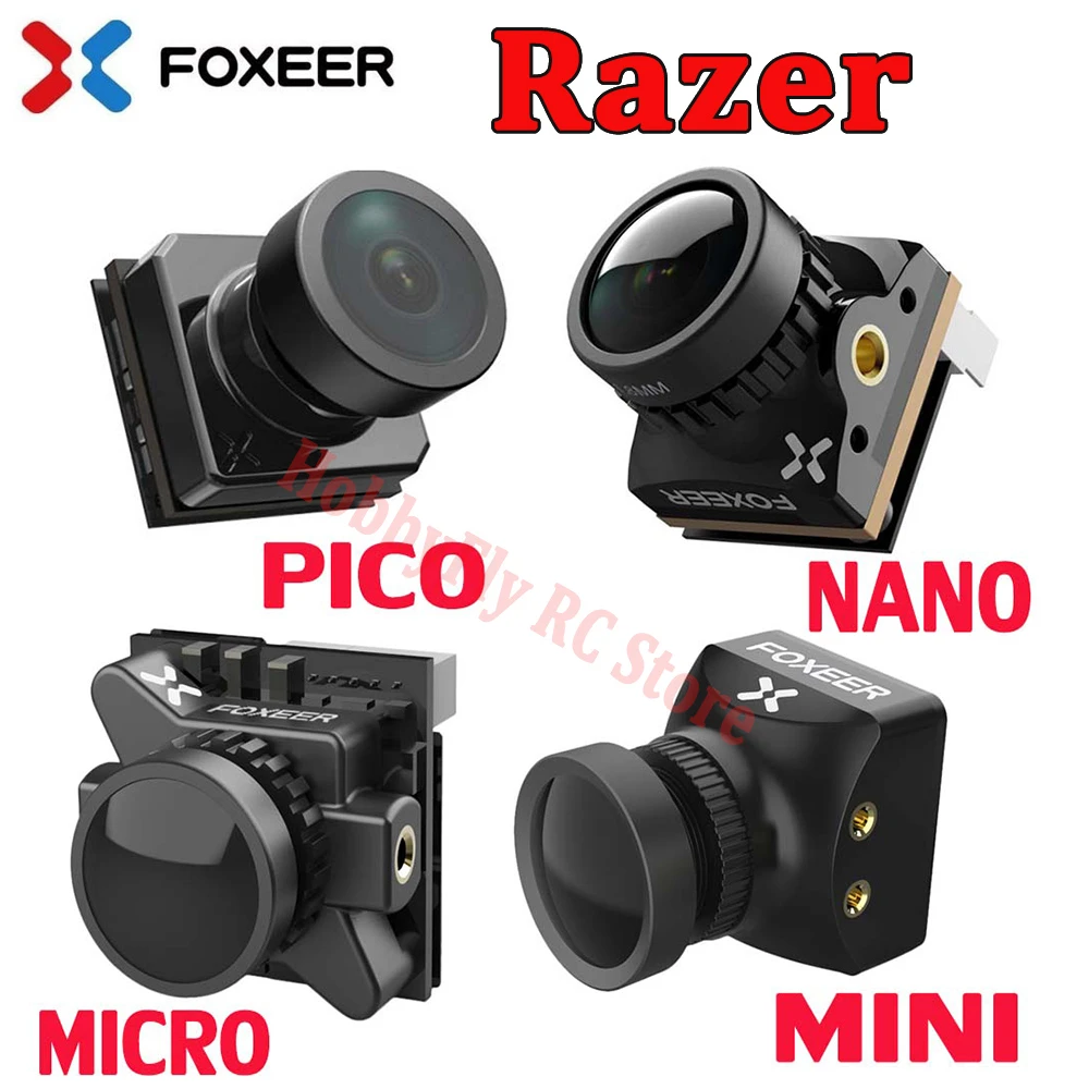 Foxeer Razerピコ Razerミニ Razerマイクロ Razerナノ10tvl 4 3 16 9 Ntsc Pal切替fpv Rcドローン パーツ アクセサリー Aliexpress