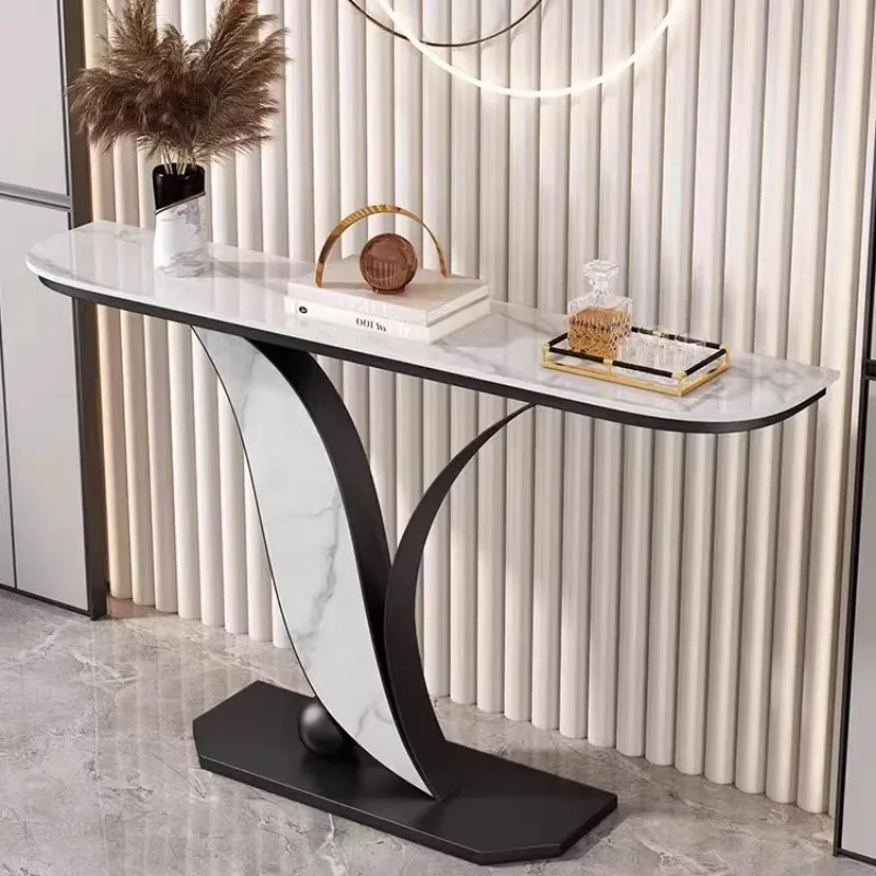 Metal Removable Living Room Table Modern Narrow Table Office Gold Vintage Short Furniture