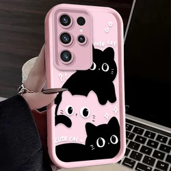 Adorable Black Cat Phone Case - Galaxy S23 Ultra (8)
