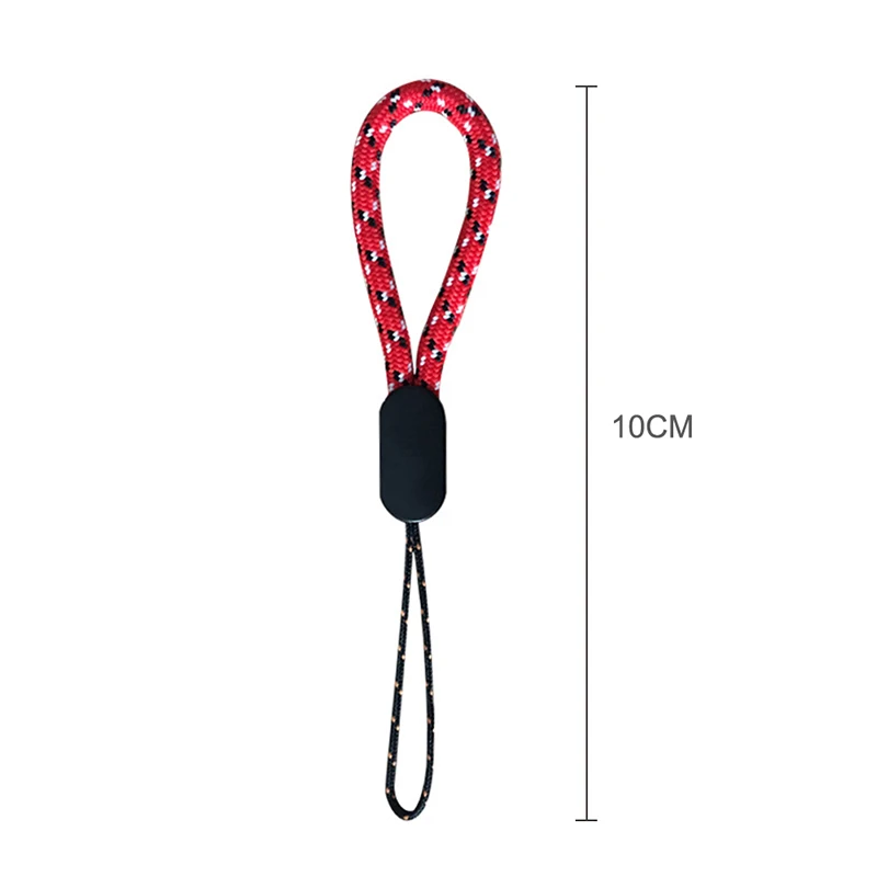 Cordón de mano para la muñeca, correa de agarre corto para teléfono móvil, unidad Flash USB, llavero, soporte para insignia de identificación, cuerda colgante DIY, 1/5 piezas