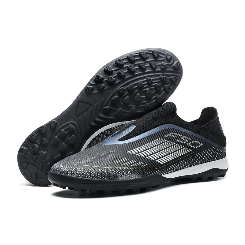 Men's Ultralight Breathable Football Boots - Long Spike Futsal and Indoor Soccer Shoes