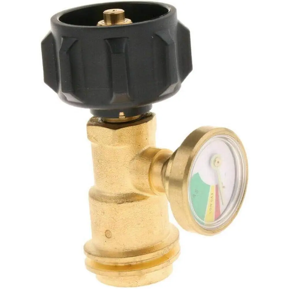 1Pcs Propane Tank Adapter For Propane-powered Devices 80000-150000 BTU/hour Copper Premium Material 3.742.28'' Car Tank Adapter 4
