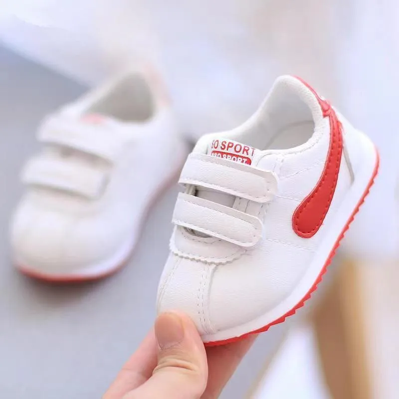 Kids White Shoes Baby Breathable Shoes Boys Girls Toddler Footwear Patchwork Color Soft Bottom Baby Boys Girls Casual Footwear 6