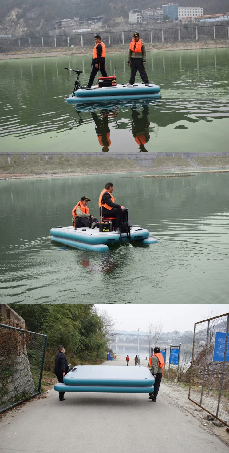 Inflatable Fishing Platform Boat 6