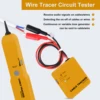 Xin Tester Wire Toner Cable Tracer, Tone Generator and Probe Kit High Accuracy Network Cable Jack Testers Ethernet Circuit Trace 4