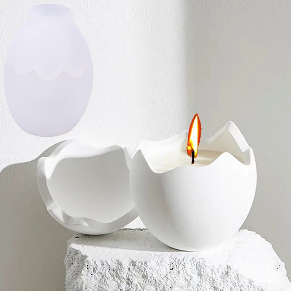 

Креативная керамическая чашка-свеча в виде яичницы, высокая красота, чашка-свеча для ароматерапии