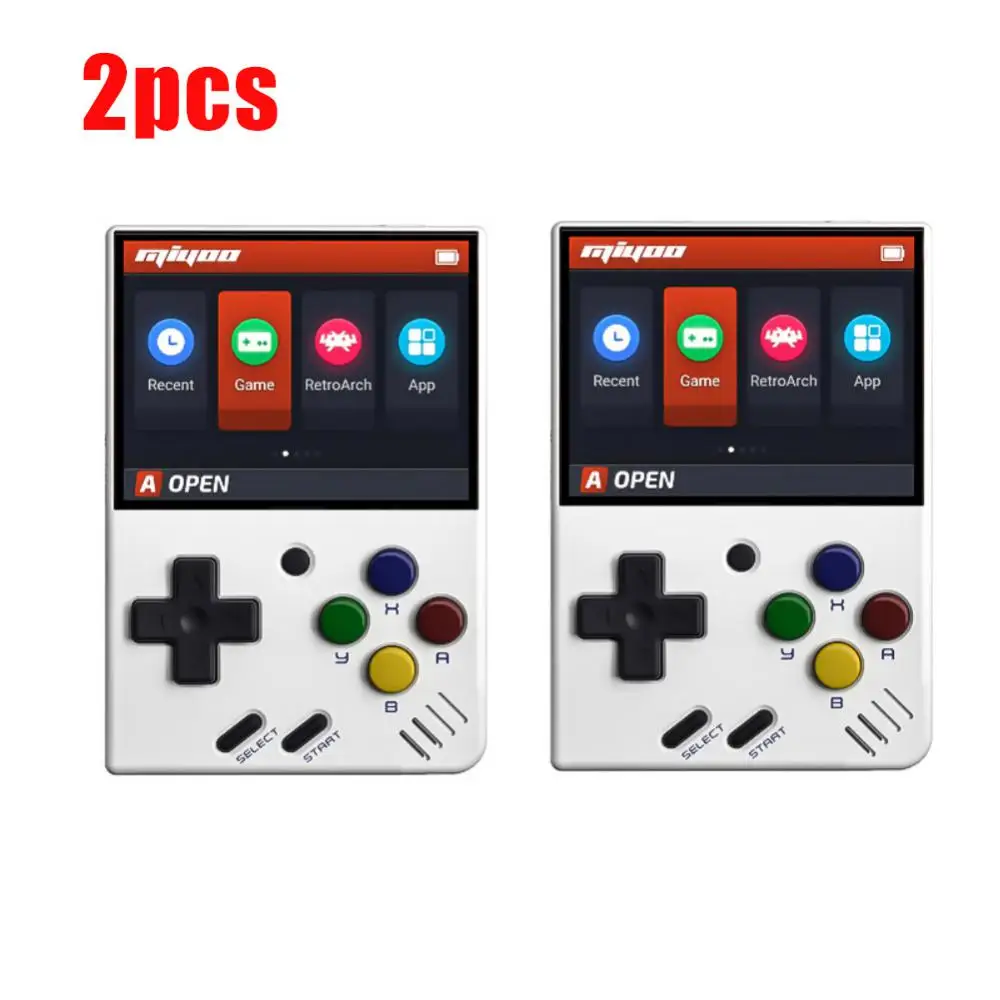 Mini Video Game Console Retro GBA Arcade Pocket Game Console Nostalgic Bulti-in 2500 Games Handheld Game Console Player Gifts 