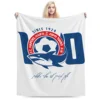 Hapoel Haifa All Season Fleece Blanket Throw Ultra Soft Flannel Blanket Digital Printed Premium Fluffy Microfiber Fleece 6