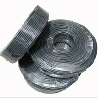 BLUSUNSOLAR 40 mètres/lot 1x4/6mm2 Câble solaire en gros pour connecteur d'énergie solaire, câble PV 12/10AWG 20 rouges + 20 noirs 2