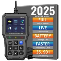 Battery Tester Code Reader Fault Code Scanner OBD2 Code Reader Multi-language YM519 Car Diagnostic Tool Check Engine System 1
