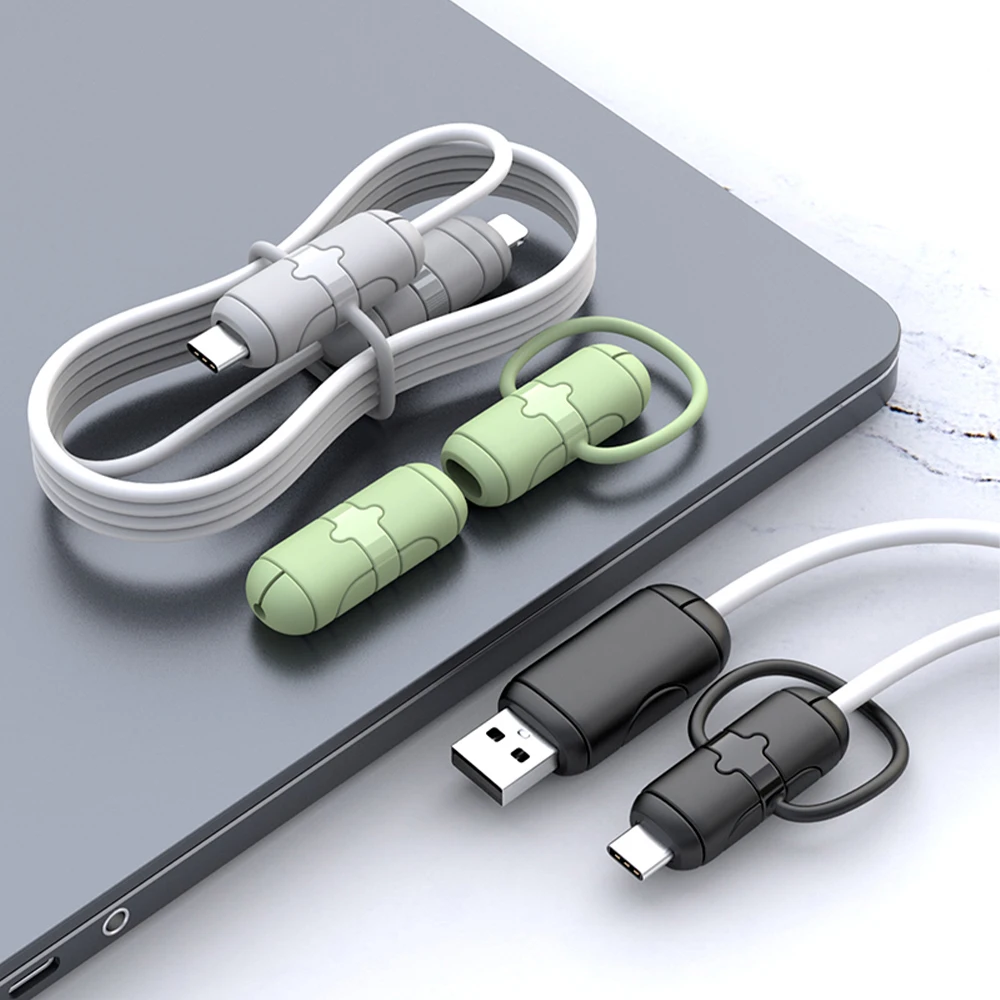 Protezione Del Cavo Per Iphone Apple Ios 18/20W Copertura Protettiva Della Testa Del Caricatore Custodia Per Cavo Dati Micro Usb C Custodia Tipo C Avv