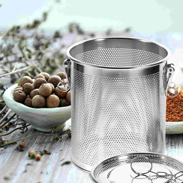 Stainless Steel Mesh Basket Loose Tea Infuser