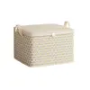 with Handle Clothes Storage Bins Clothes Organizer Large Capacity Quilt Storage Bag Foldable Dust-Proof Closet Storage Box 5