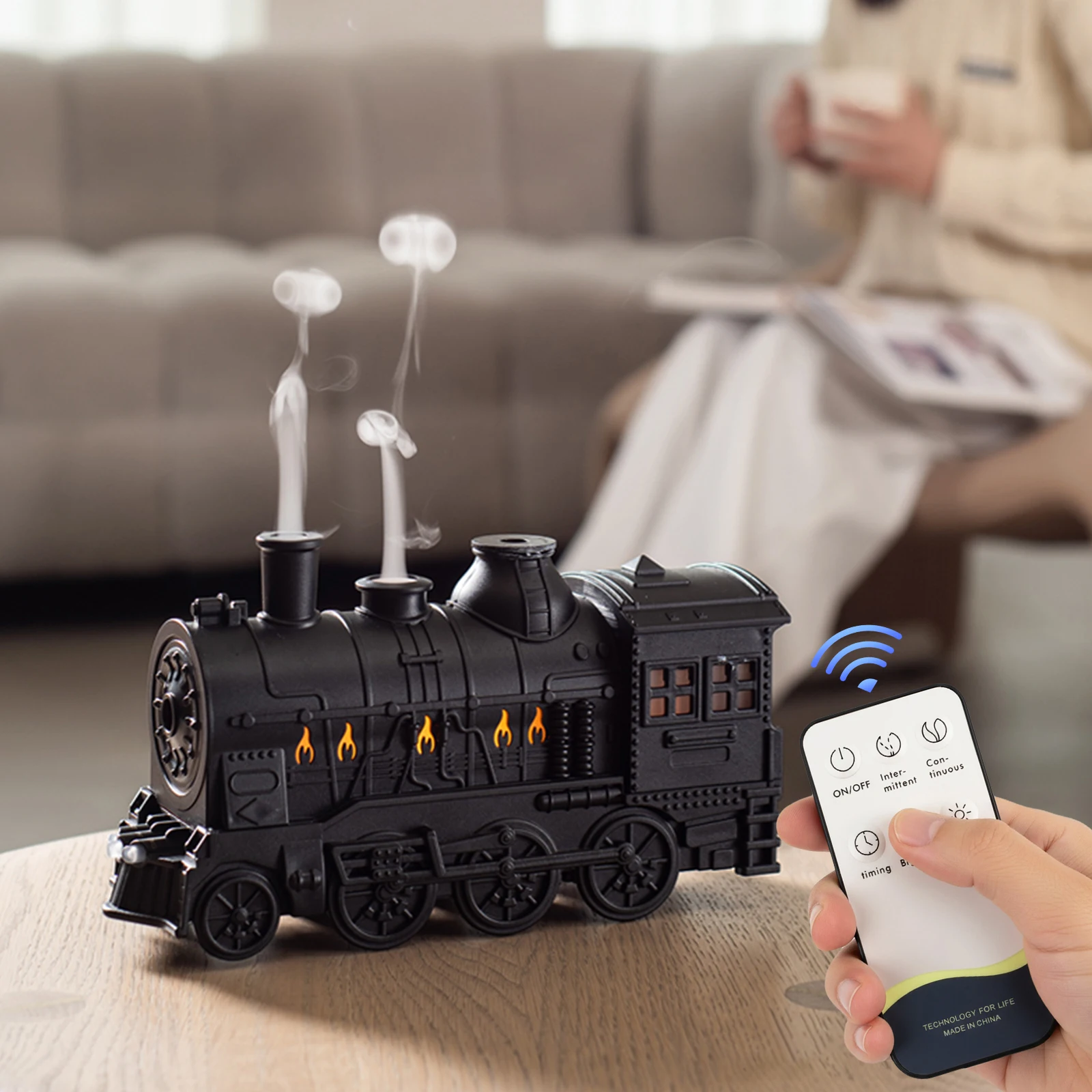 Essential Oil Diffuser Locomotive