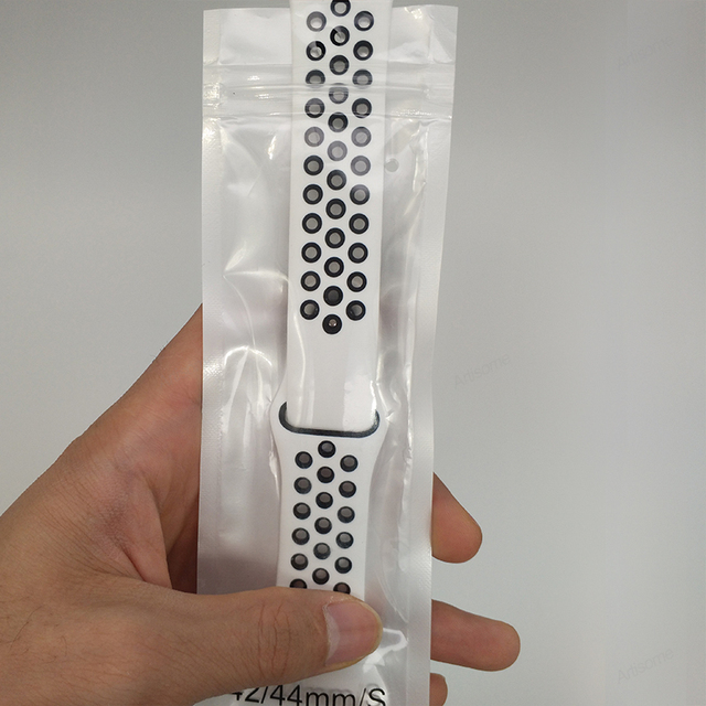 Smart Watch Breathable Sport Silicone Strap (42/44/45mm) Rubber Soft Bracelet Strap for iWatch