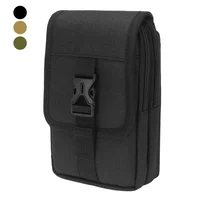 EDC Molle Nylon Bag Purse Double Layer Outdoor Waterproof  Waist Fanny Pack Men Phone Pouch Camping Hunting Tactical Waist Bag 1