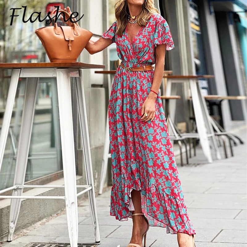 HOT Vestito Donna Vestiti Estivi Vintage Da Donna Vestiti Estivi