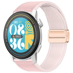 Enhanced Silicone - Leather Hybrid Strap - 22/20mm Versatile Bracelet Band - CMF Watch 3 - 2 - 1 Pro (Silty sand color 13)