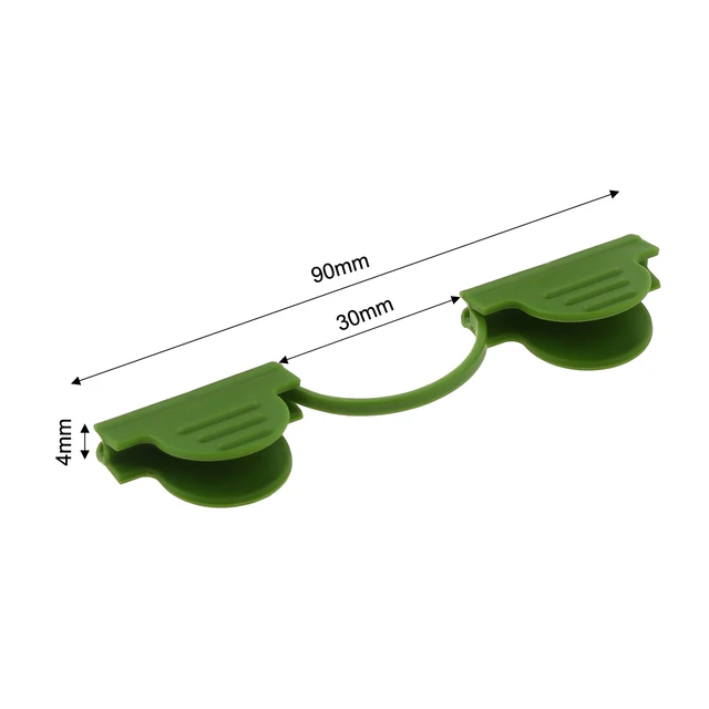 20 db Filmüzem -Rögzítő Klipek 4 Mm/6 Mm -Es Borítóhálózat Alagút Karika Klip Keret Cső Tét Napernyő Nettó Üvegházhatású Bilincsek Támogatás - Image 4