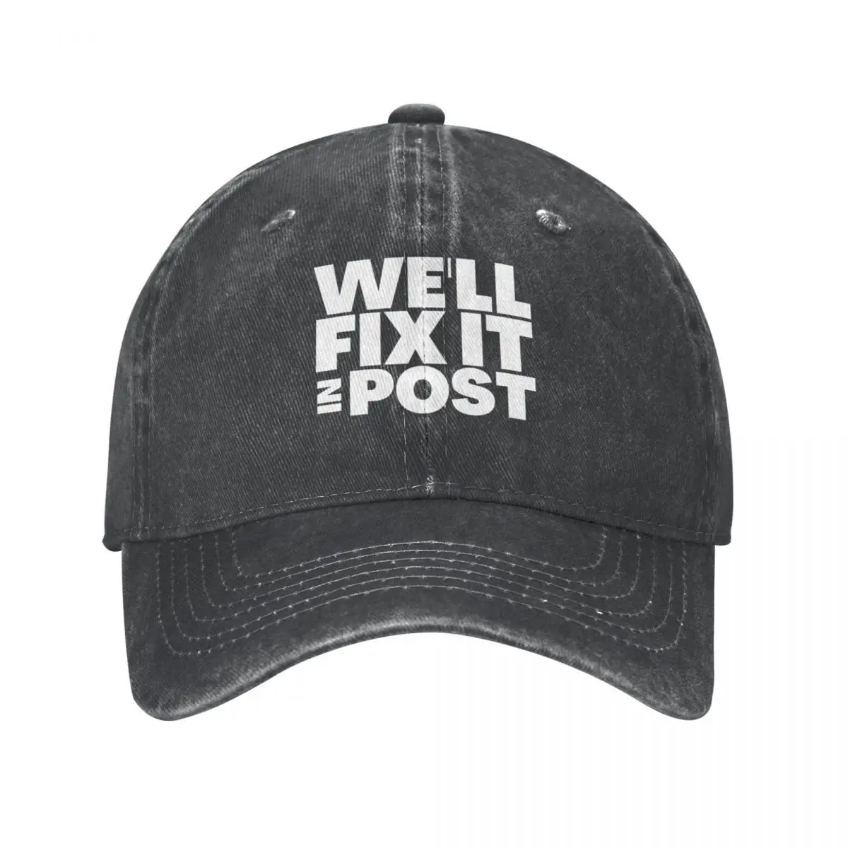 

We'll Fix It In Post Funny Filmmaker Gift Cap Cowboy Hat kids hat hat winter for women Men's