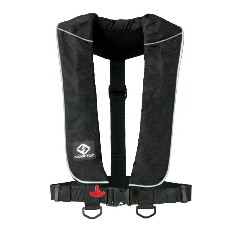 FLOATTOP Adult Automatic Manual Inflatable PFD Life Jacket Life Vest Survival Swimming Boating Fishing 150N Buoyancy 33lbs