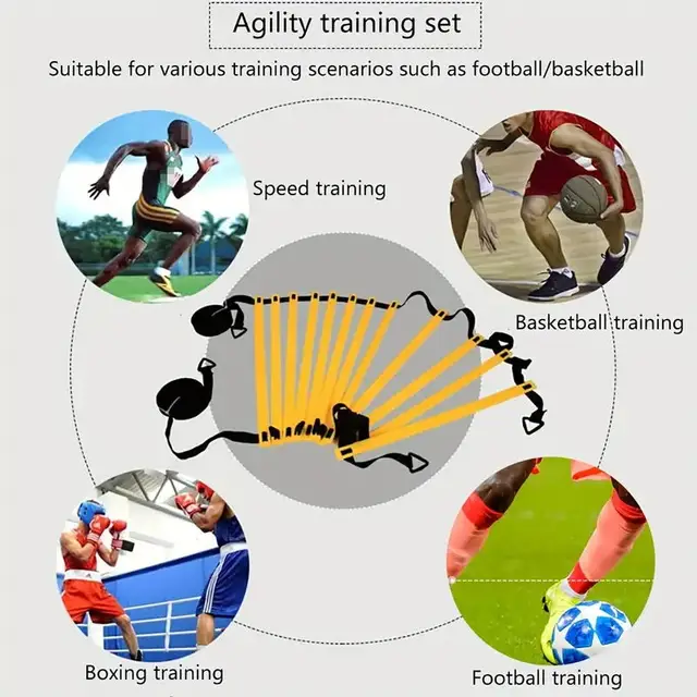 1set Football Soccer Training Equipment Fitness Speed Training Resistant Parachute Chute Running Umbrella 6