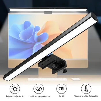 33cm 50cm LED Computer Screen Light Hanging Desk Lamp USB Plug in Monitor Bar Lights Dimmable 3 Colors Office Study Reading Lamp 1