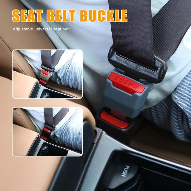 Creative Black Car Seat Belt Clip Extender Safety Seat Belt Lock Buckle  Plug Thick Insert Socket - China Car Safety Belt, Car Seat Belt Clip  Extension Plug Car Seat Bu