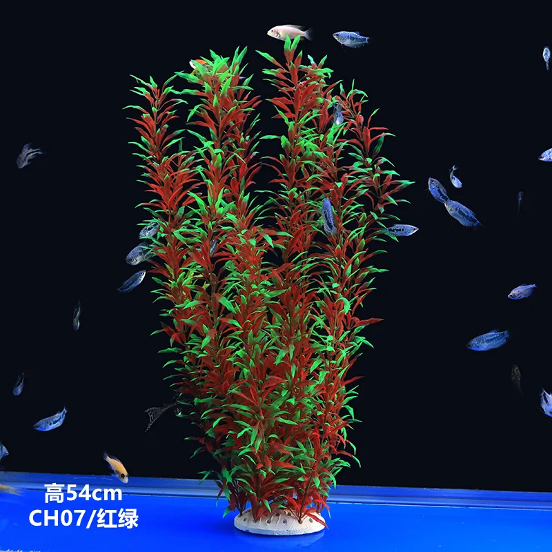Artificial Aquatic Plants Aquarium Decoration 56cm For Fish Tank