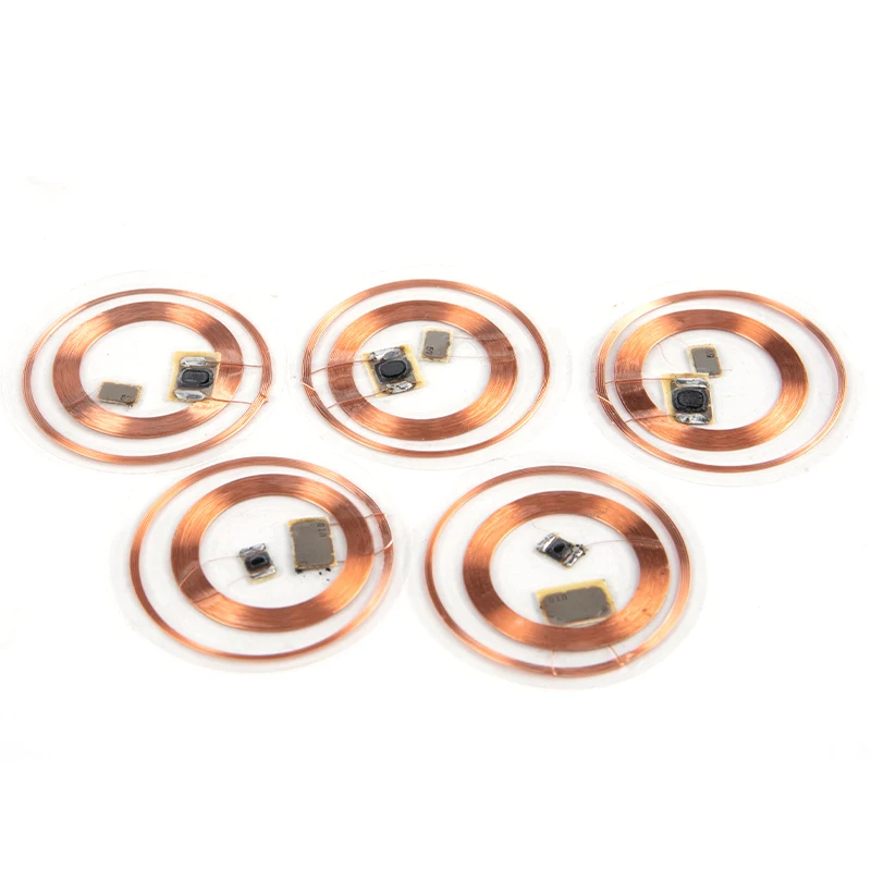 Dual Frequency Rewritable Transparent RFID Keyfobs