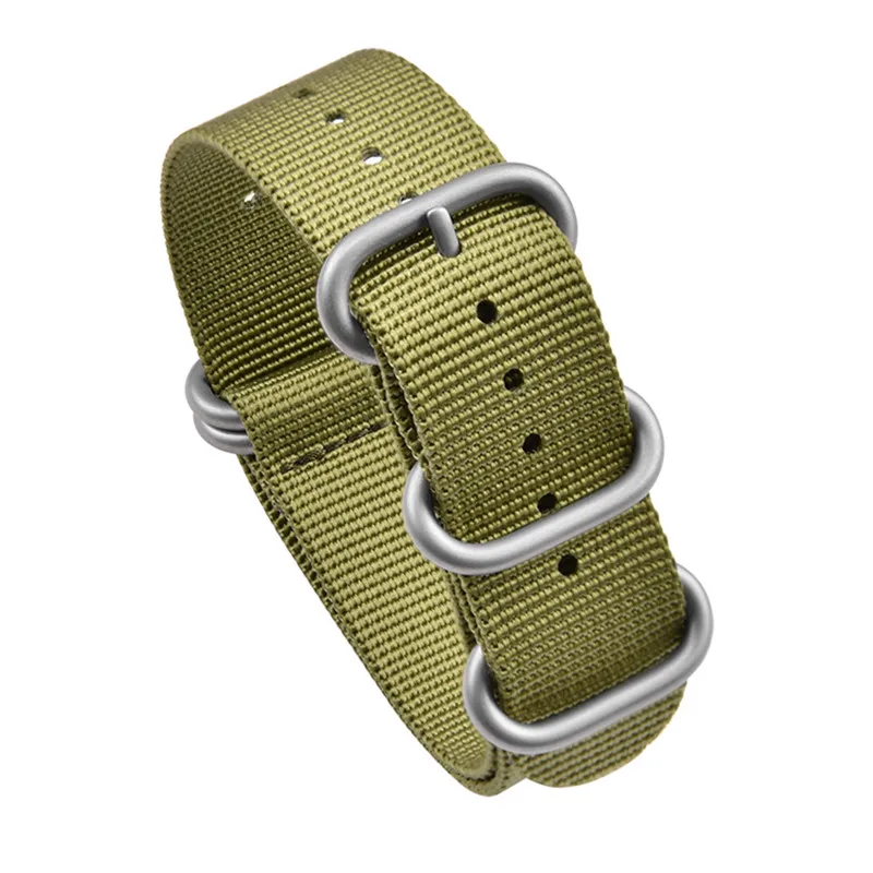 Men's Sport Waterproof Nylon Watchband, 20mm/22mm
