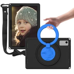 Custodia per tablet shockproof con spallina in 3D a forma di aquila