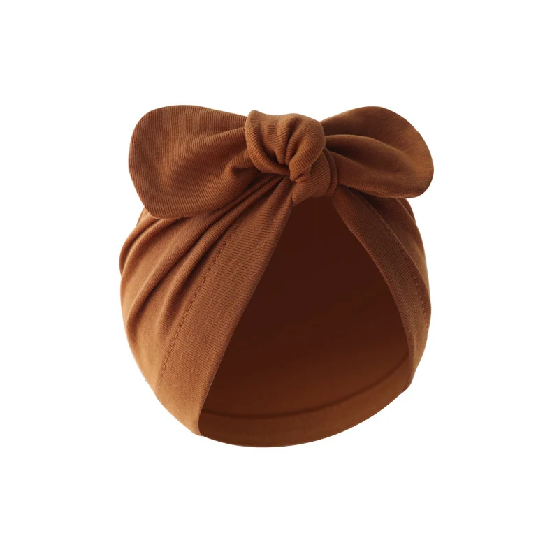 Big Bow Newborn Baby Beanie 5