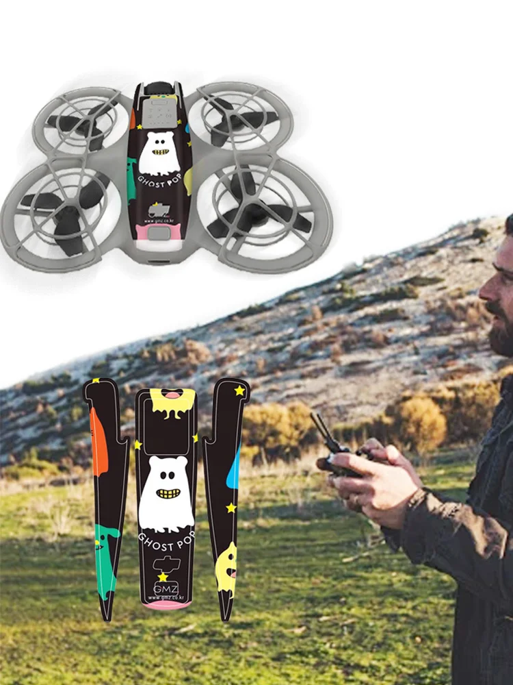 Protective Film Colorful Anti-Scratch Cool Skin Waterproof Body Remote Control Sticker For DJI NEO Drone Accessories