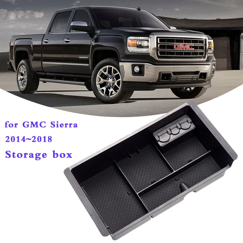 Sekundäre Lagerung Box für GMC Sierra 2014 2015 2016 2017