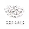 50Pcs 12mm Glow In the Dark English Alphabet Letter Beads Luminous Silicone Letters Beads for Baby Teething Chew Toy Shower Gift 3