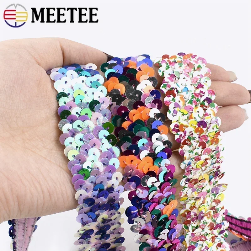 Paillettenband 12 Meter, 1,5 Cm Breit, Dunkelviolett – Für Nähen, Kostüme, Basteln