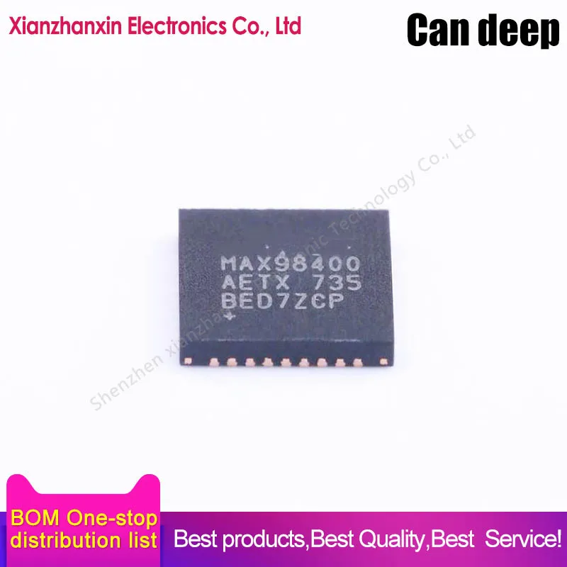 

5PCS/LOT MAX98400AETX QFN36 MAX98400 Audio power amplifier IC