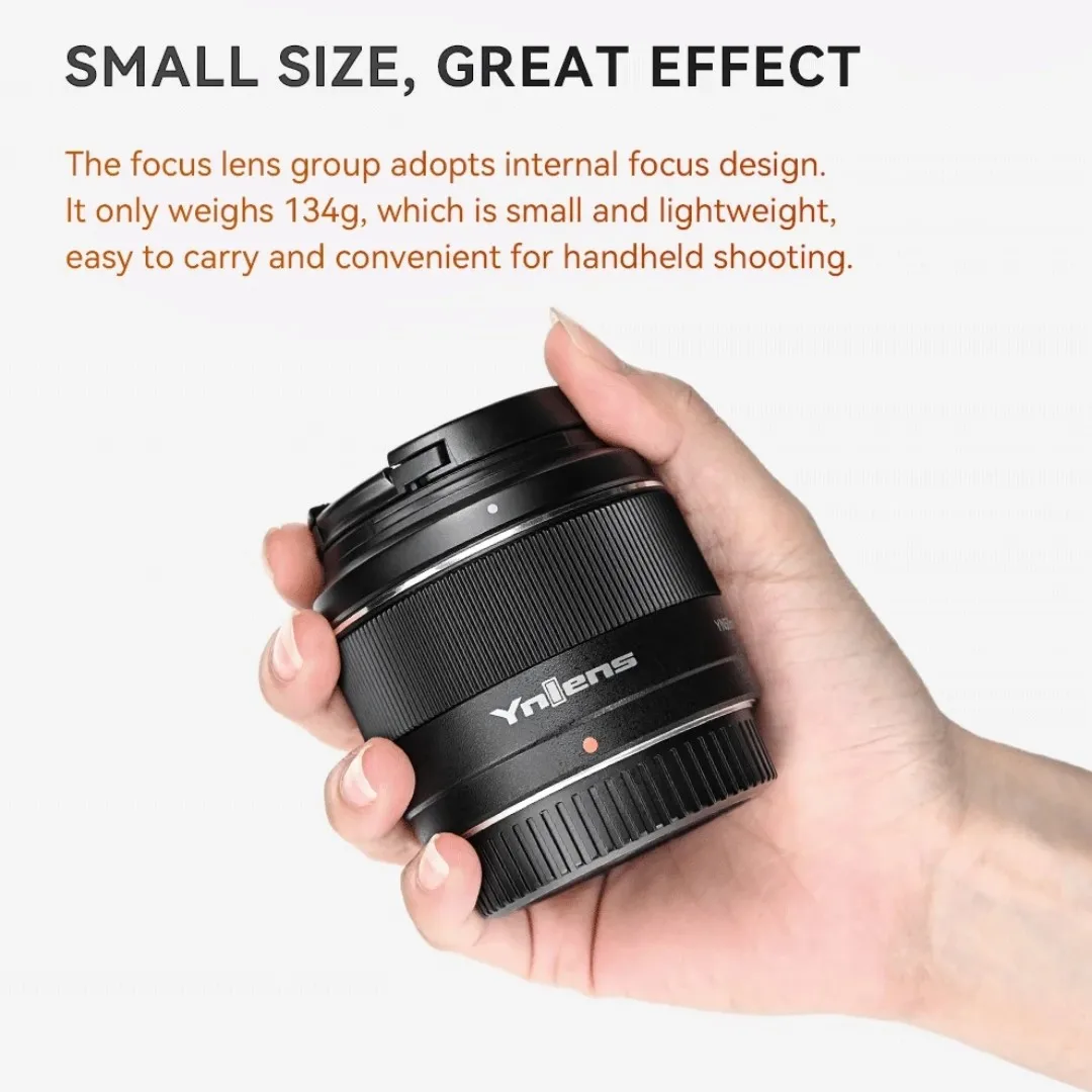 Фото YONGNUO YN50mm F1.8X DA DSM Объективы для камеры Fujifilm X Mount Camera №3